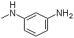 structure of CAS# 50617-73-7, N-Methyl-1,3-benzenediamine