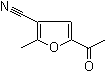 CAS # 50626-10-3, 5-Acetyl-2-methyl-3-furancarbonitrile