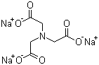 structure of CAS# 5064-31-3, Trisodium nitrilotriacetate