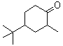 CAS 登录号：5064-52-8, 4-叔丁基-2-甲基环己酮