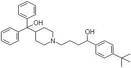 structure of CAS# 50679-08-8, Terfenadine