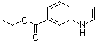 1H-吲哚-6-甲酸乙酯分子结构 (CAS 50820-64-9)