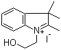 CAS 登录号：50839-66-2, 1-(2-羟基乙基)-2,3,3-三甲基-3H-吲哚鎓碘化物