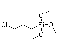 structure of CAS# 5089-70-3, 3-氯丙基三乙氧基硅烷