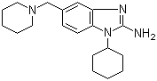 CAS # 509094-07-9, 1-Cyclohexyl-5-(1-piperidinylmethyl)-1H-benzimidazol-2-amine