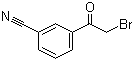 structure of CAS# 50916-55-7, 3-(2-Bromoacetyl)benzonitrile