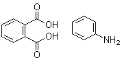 structure of CAS# 50930-79-5, 苯胺邻苯二甲酸氢盐
