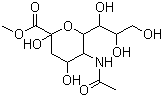 structure of CAS# 50998-13-5, N-乙酰神经氨酸甲酯