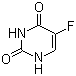 structure of CAS# 51-21-8, 5-Fluorouracil