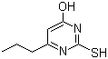 CAS # 51-52-5, Propylthiouracil, 6-Propyl-2-thiouracil, 2-Mercapto-6-propylpyrimid-4-one, 4-Hydroxy-2-mercapto-6-propylpyrimidine