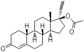 CAS 登录号：51-98-9, 炔诺酮醋酸酯, 醋酸炔诺酮