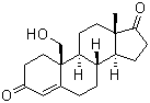 structure of CAS# 510-64-5, 19-羟基雄甾-4-烯-3,17-二酮