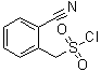 structure of CAS# 51045-34-2, 2-氰基苯甲烷磺酰氯