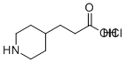 structure of CAS# 51052-79-0, 3-(哌啶-4-基)丙酸盐酸盐