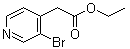 structure of CAS# 51054-99-0, 3-溴-4-吡啶乙酸乙酯