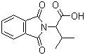 CAS 登录号：5115-65-1, 3-甲基-2-(酞酰亚胺基)丁酸