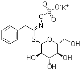 CAS 登录号：5115-71-9, 金莲葡糖硫苷钾盐