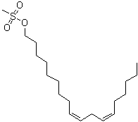亚油基甲烷磺酸酯分子结构 (CAS 51154-39-3)