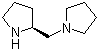 structure of CAS# 51207-66-0, (S)-1-(2-吡咯烷甲基)吡咯烷