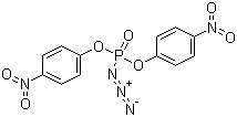 CAS 登录号：51250-91-0, 二(对硝基苯基)叠氮膦酸酯, 双(4-硝基苯基)叠氮基磷酸酯