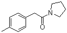 CAS 登录号：512787-27-8, 1-[(4-甲基苯基)乙酰基]吡咯烷