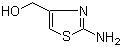structure of CAS# 51307-43-8, 2-氨基-4-羟甲基噻唑