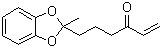 CAS # 51308-12-4, 6-(2-Methyl-1,3-benzodioxol-2-yl)-1-hexen-3-one