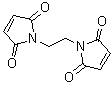 structure of CAS# 5132-30-9, 1,2-二马来酰亚胺基乙烷