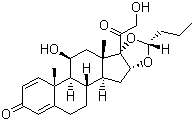 CAS # 51372-29-3, (R)-Budesonide, 16a(R),17-(Butylidenebis(oxy))-11b,21-dihydroxypregna-1,4-diene-3,20-dione