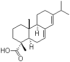 CAS # 514-10-3, Abietic acid, (1R,4aR,4bR,10aR)-1,2,3,4,4a,4b,5,6,10,10a-Decahydro-1,4a-dimethyl-7-(1-methylethyl)-1-phenanthrenecarboxylic acid