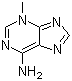 structure of CAS# 5142-23-4, 6-氨基-3-甲基嘌呤