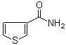 structure of CAS# 51460-47-0, 3-噻吩甲酰胺
