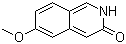 structure of CAS# 51463-14-0, 6-甲氧基-3(2H)-异喹啉酮