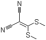 structure of CAS# 5147-80-8, 2-[二(甲硫基)亚甲基]丙二腈