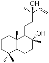CAS # 515-03-7, Sclareol, (1R,2R,8aS)-Decahydro-1-(3-hydroxy-3-methyl-4-pentenyl)-2,5,5,8a-tetramethyl-2-naphthol