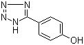 structure of CAS# 51517-88-5, 5-(4-Hydroxyphenyl)-1H-tetrazole