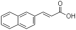 structure of CAS# 51557-26-7, 3-(2-萘基)丙烯酸