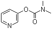 structure of CAS# 51581-32-9, 3-(N,N-二甲氨基甲酰氧基)吡啶