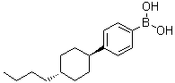 structure of CAS# 516510-90-0, [4-(反式-4-丁基环己基)苯基]硼酸