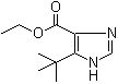 structure of CAS# 51721-21-2, 5-叔丁基-1H-咪唑-4-羧酸乙酯