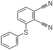 structure of CAS# 51762-68-6, 3-苯硫基邻苯二甲腈