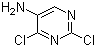 structure of CAS# 5177-27-5, 5-氨基-2,4-二氯嘧啶