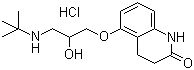 structure of CAS# 51781-21-6, 卡替洛尔盐酸盐