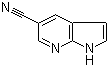 structure of CAS# 517918-95-5, 1H-Pyrrolo[2,3-b]pyridine-5-carbonitrile