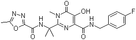 structure of CAS# 518048-05-0, 雷特格韦