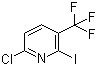 structure of CAS# 518057-64-2, 2-氯-5-三氟甲基-6-碘吡啶