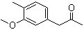 CAS # 51814-28-9, 1-(3-Methoxy-4-methylphenyl)-2-propanone, 1-(3-Methoxy-4-methylphenyl)propan-2-one