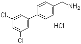 CAS # 518357-39-6, 3',5'-Dichloro-[1,1'-biphenyl]-4-methanamine hydrochloride, ((3',5'-Dichlorobiphenyl-4-yl)methyl)amine hydrochloride