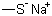 甲硫醇钠分子结构 (CAS 5188-07-8)
