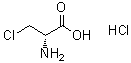 structure of CAS# 51887-88-8, 3-氯-D-丙氨酸盐酸盐